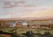 Hendrick Danckerts A View of Greenwich and the Queen's House from the South-East oil painting